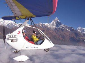fly with nature in ultralight
