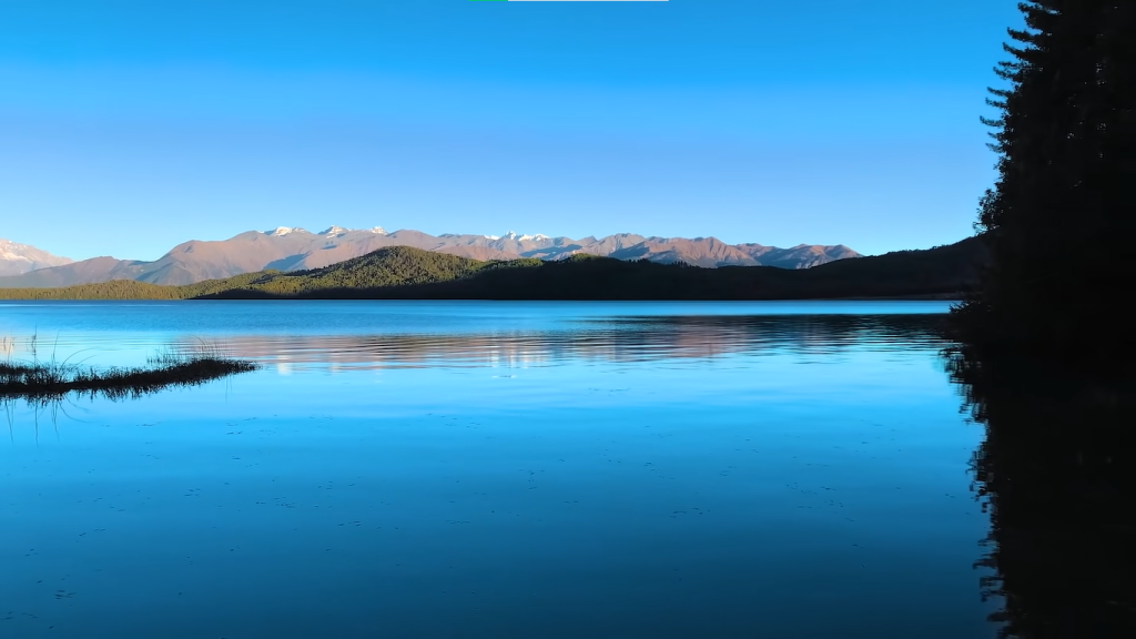 Rara lake detailed view