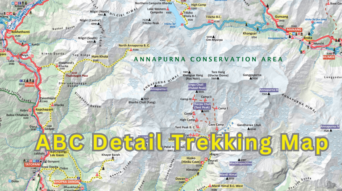 Your Essential Annapurna Base Camp Trekking Map