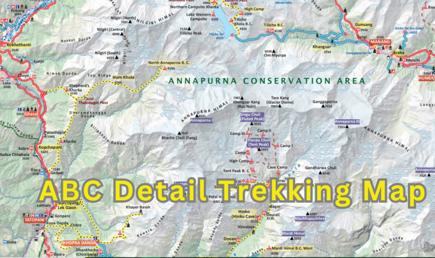 Your Essential Annapurna Base Camp Trekking Map