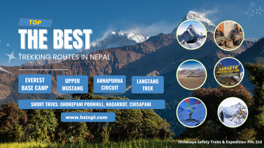 The best trekking routes in Nepal