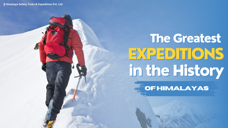 The greatest expeditions in the history of Himalayas